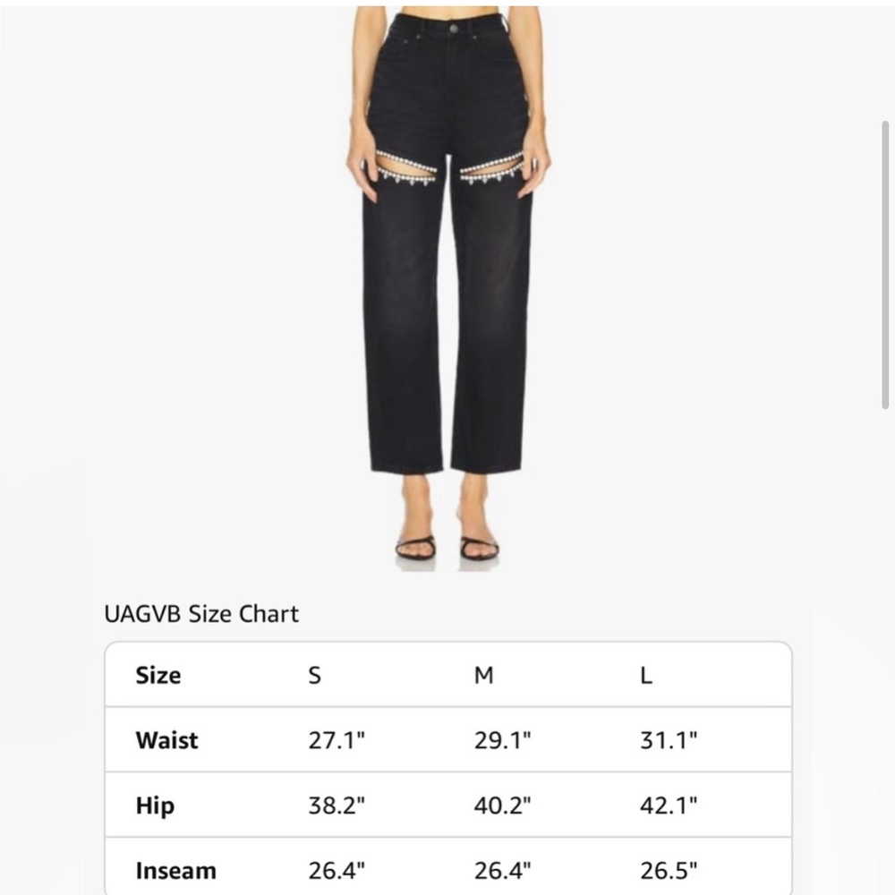 Black Embellished Women's Jeans